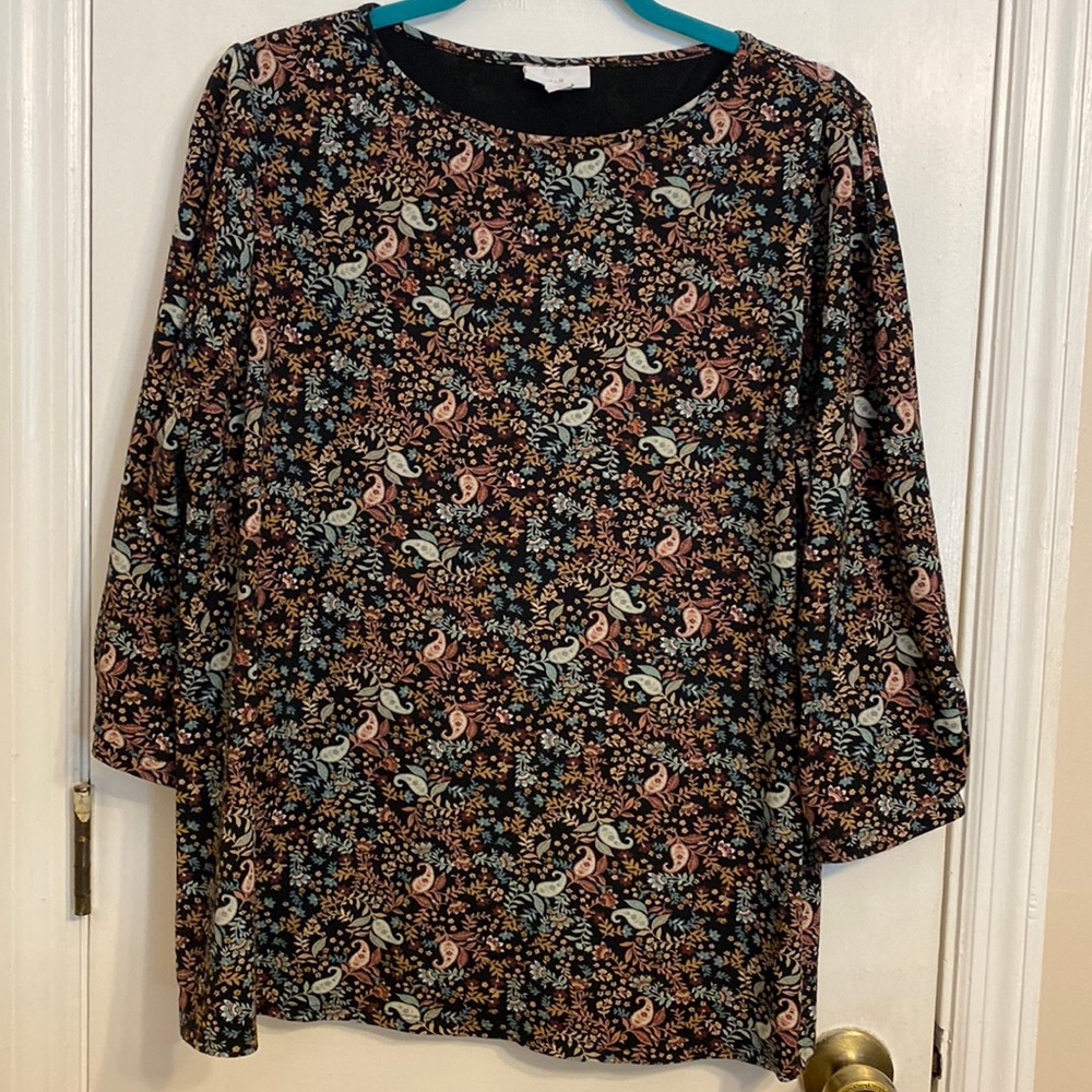 j.jill 3/4 Sleeve Top XL